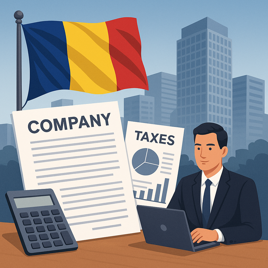 aprire società in romania